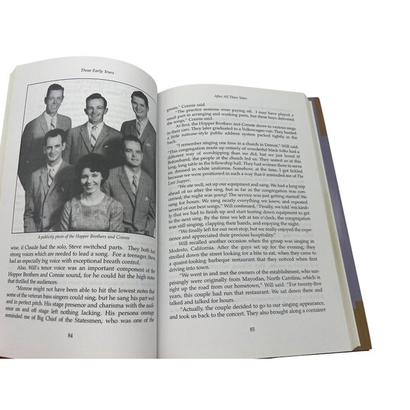 2006 After All These Years The Hoppers Authorized Biography Hardback Book Signed - Picture 6 of 8